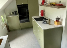 olijfgroene keuken