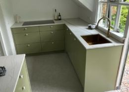 olijfgroene keuken